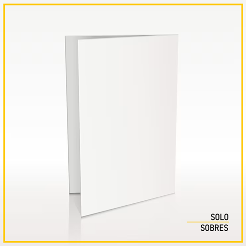 Folder corporativo con suajado especial impreso